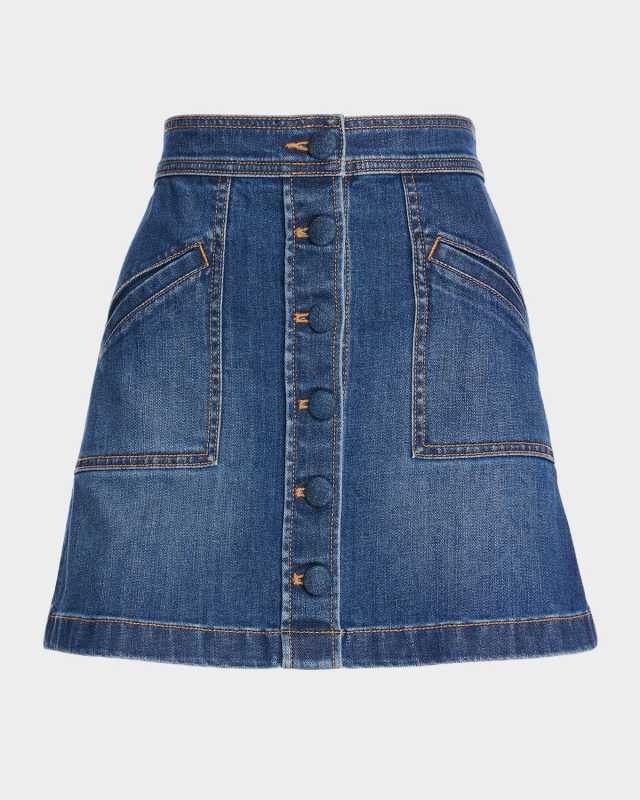 Kimi Denim Mini Skirt